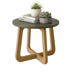 Mesa de Centro Babi - Menta/Carvalho - 0.59m