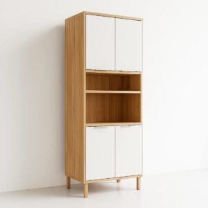 Paneleiro com Nicho para Micro-ondas Pandora - 0.70m - 100% MDF