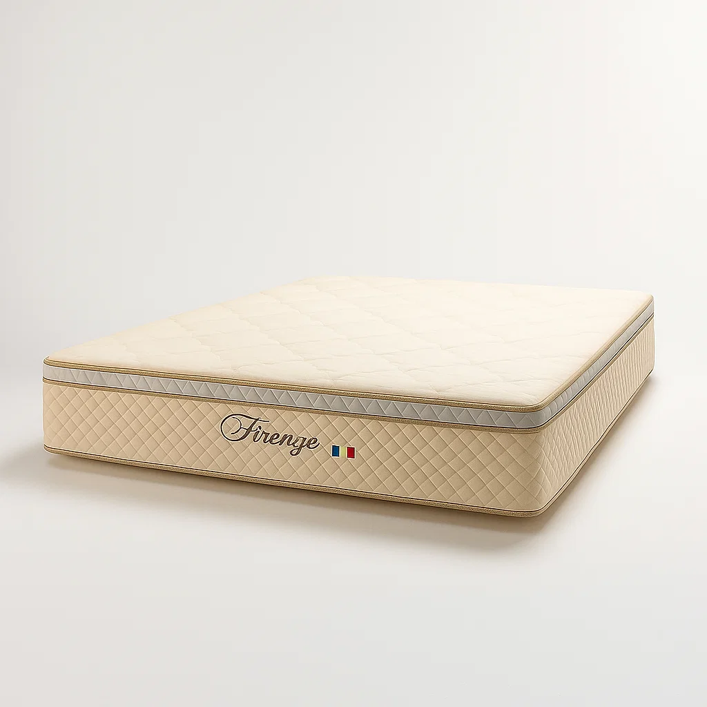 Colchão Queen Firenze Molas Ensacadas 158x0.28m - EPS 0.12m, Espuma D28, até 100 kg por pessoa