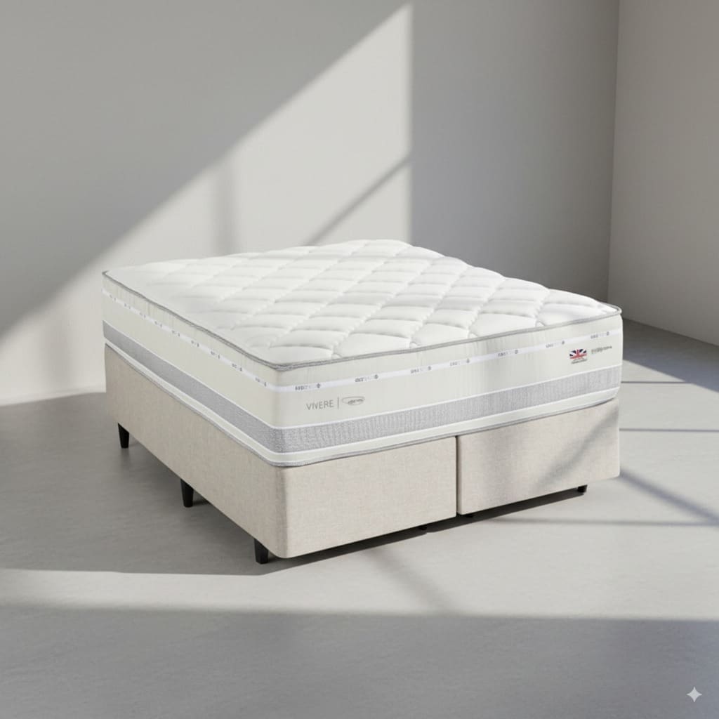 Colchão Queen Vegas Vivere - Molas Maxspring - Pillow Top One Side - EcoSpuma® - 158x1.98m - BOX NÃO INCLUSO