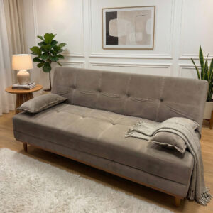 Sofá Cama Madrid 1.82m - Veludo
