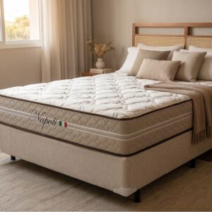 Colchão Casal Napoli - Molas Ensacadas Individuais - 138x188cm