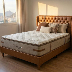 Colchão Venezia Vezzo Queen – Molas Ensacadas e Estrutura EPS com Espuma D65